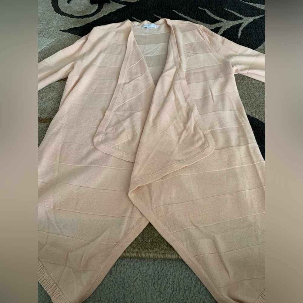 Pink cardigan